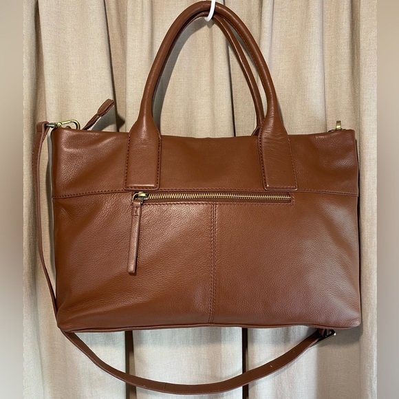 Ladies Leather Satchel Bag - Picture 4 of 9